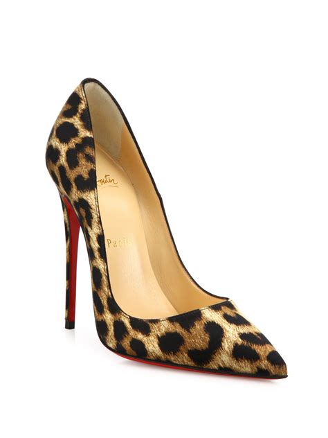 christian loubatin leopard boots replica
